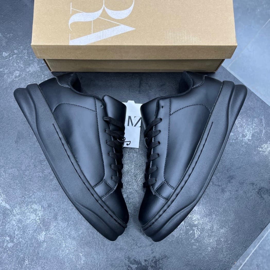 زارا مشکی بیسیک ZARA BASIC SNEAKERS — تصویر ۳