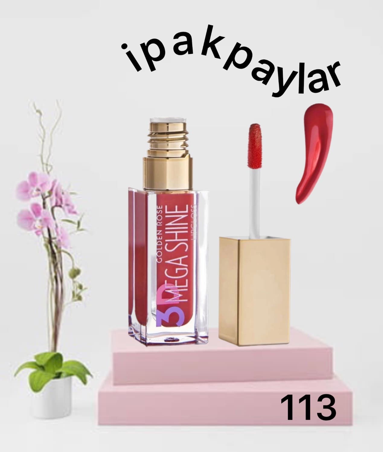 لیپ گلاس گلدن رز مگاشاین شماره 113