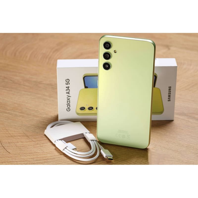 گوشی موبایل Mobile Samsung A34 (8GB 128GB 5G) مشکی گارانتی 2سال — تصویر ۵