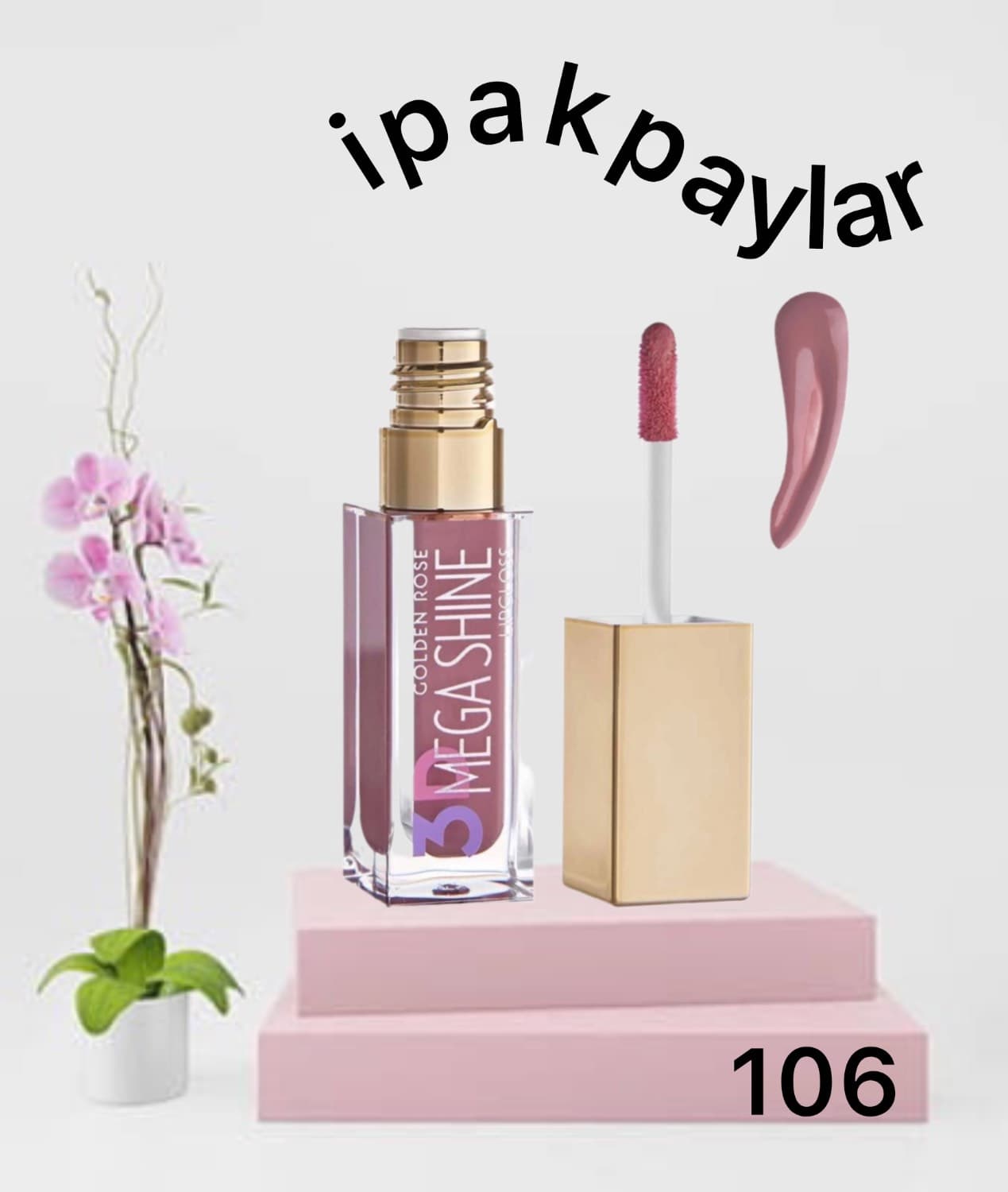 لیپ گلاس گلدن رز مگاشاین شماره 106