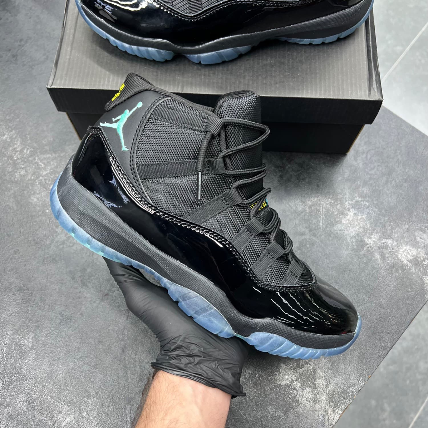 نایک ایر جردن 11 کانکورد مشکی Nike Air Jordan 11 Retro Concord