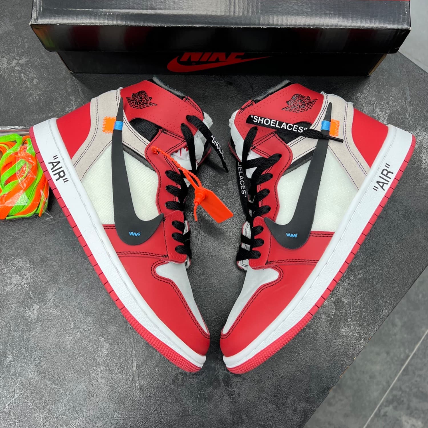 ایر جردن 1 آف وایت شیکاگو Air Jordan 1 Off-White Chicago — تصویر ۳