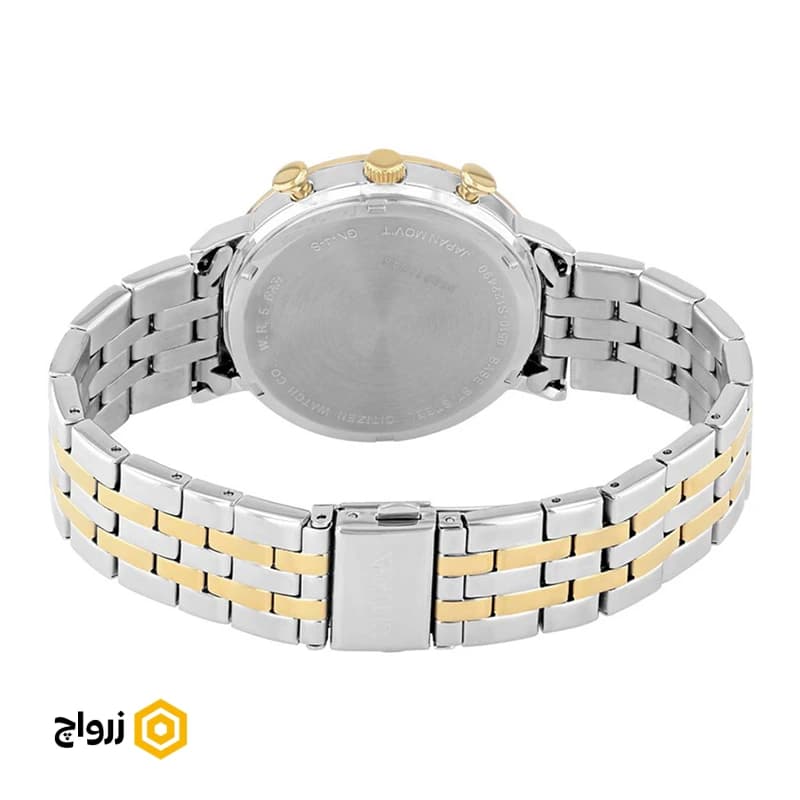 ساعت مردانه سیتیزن مدل AN3616-75L – صفحه سورمه ای – بند استیل — تصویر ۲