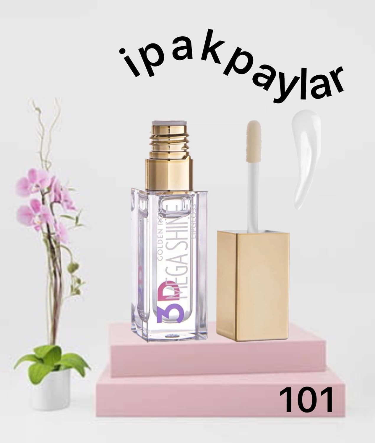 لیپ گلاس گلدن رز مگاشاین شماره 101