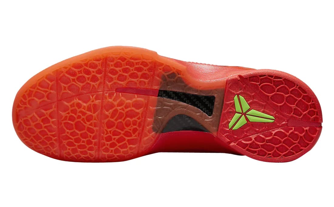 کفش بسکتبال نایکی کوبی 6 رنگ قرمز – Nike Kobe 6 red — تصویر ۶