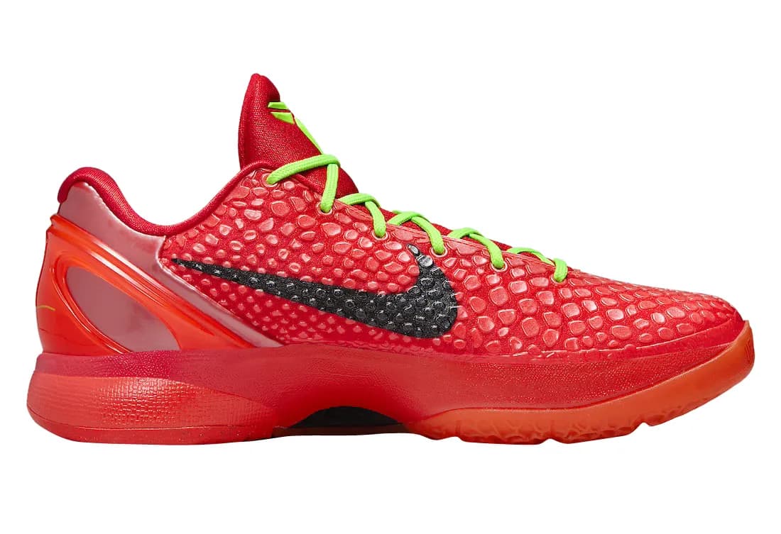 کفش بسکتبال نایکی کوبی 6 رنگ قرمز – Nike Kobe 6 red — تصویر ۳