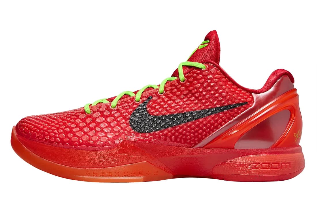 کفش بسکتبال نایکی کوبی 6 رنگ قرمز – Nike Kobe 6 red — تصویر ۲