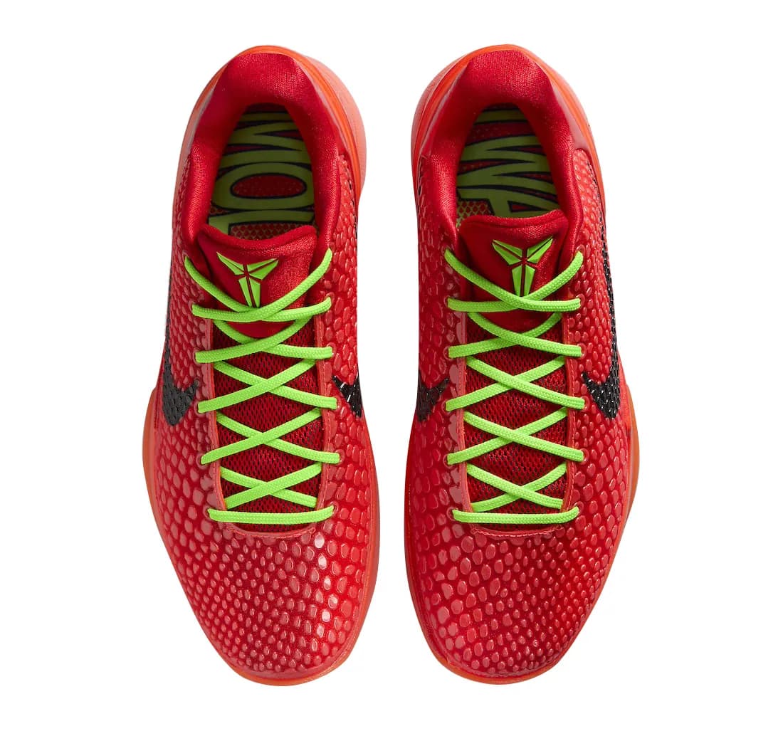 کفش بسکتبال نایکی کوبی 6 رنگ قرمز – Nike Kobe 6 red — تصویر ۴