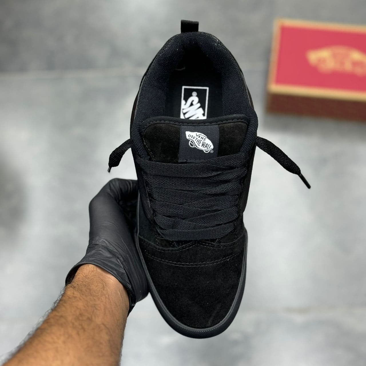 ونس کنو اسکول تریپل بلک Vans Knu Skool (Triple Black) — تصویر ۲
