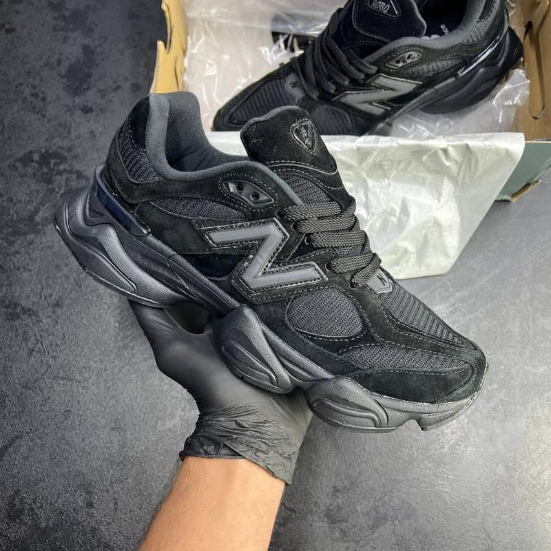 نیوبالانس 9060 تمام مشکی NEW BALANCE 9060 FULL BLACK