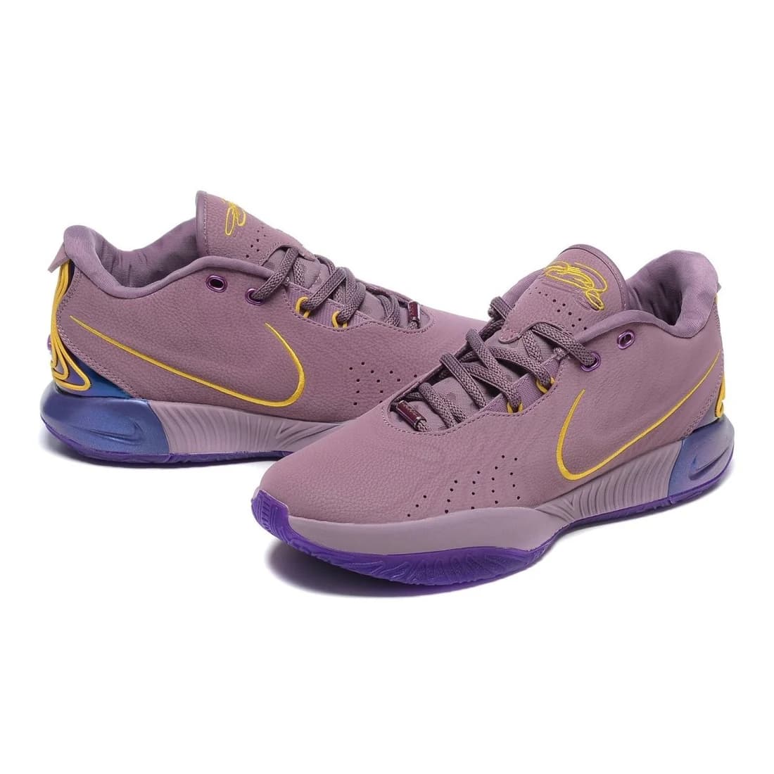 کفش بسکتبال نایکی لبرون 21 رنگ بنفش – Nike LeBron 21 — تصویر ۵