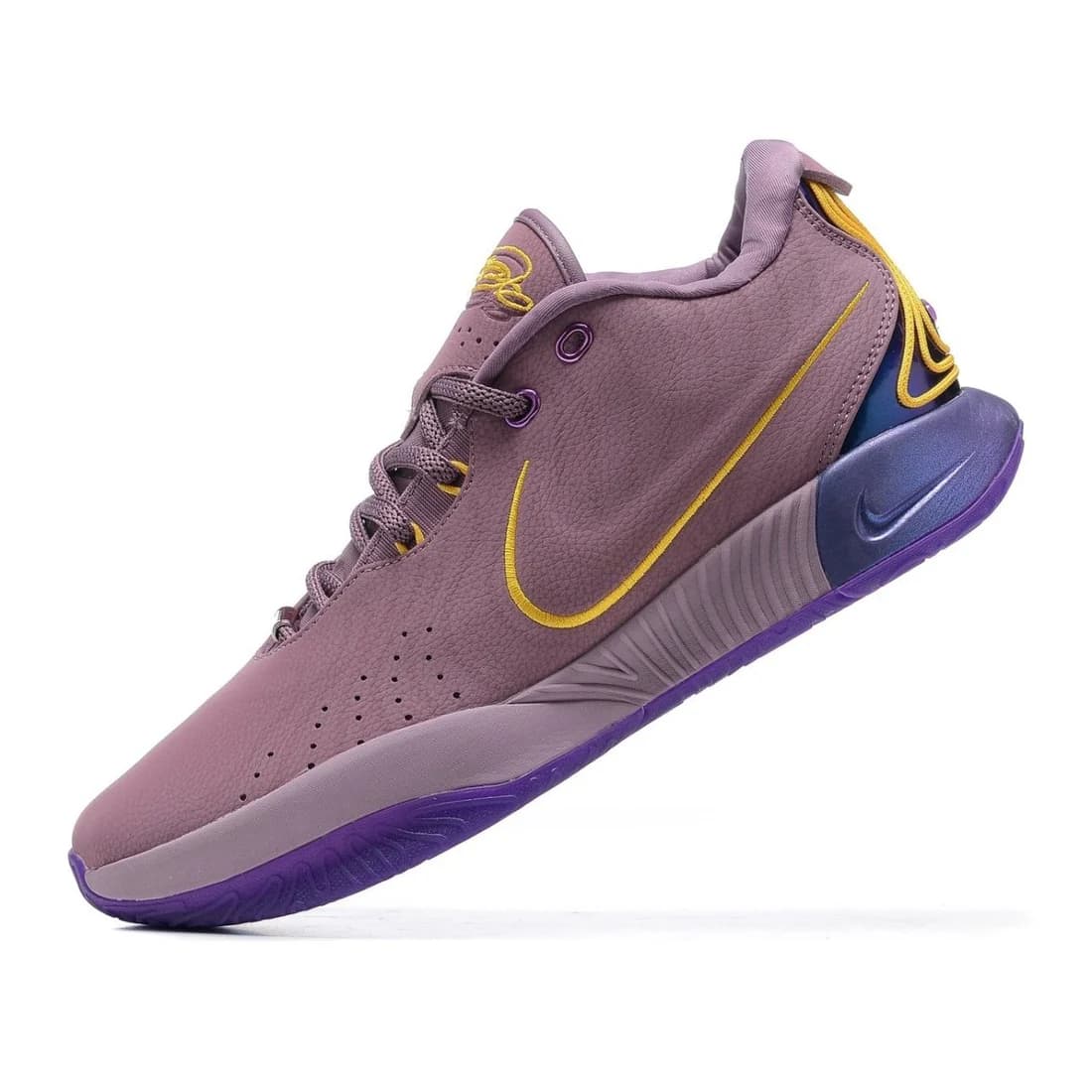 کفش بسکتبال نایکی لبرون 21 رنگ بنفش – Nike LeBron 21 — تصویر ۴