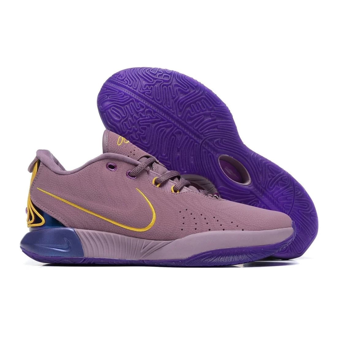 کفش بسکتبال نایکی لبرون 21 رنگ بنفش – Nike LeBron 21 — تصویر ۳