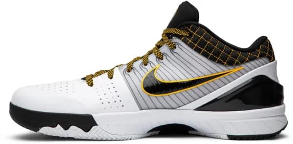 کفش بسکتبال نایکی کوبی 4 رنگ سفید مشکی – Nike Kobe 4 — تصویر ۷