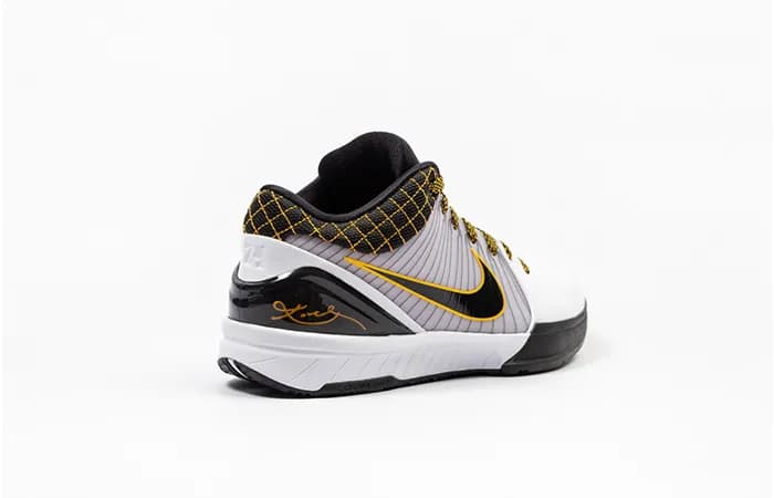 کفش بسکتبال نایکی کوبی 4 رنگ سفید مشکی – Nike Kobe 4 — تصویر ۸