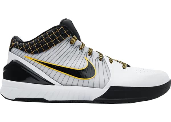 کفش بسکتبال نایکی کوبی 4 رنگ سفید مشکی – Nike Kobe 4 — تصویر ۴