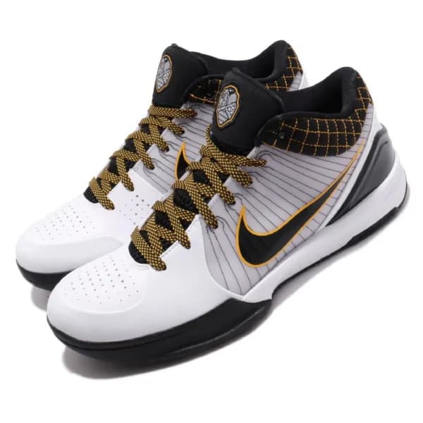 کفش بسکتبال نایکی کوبی 4 رنگ سفید مشکی – Nike Kobe 4 — تصویر ۵