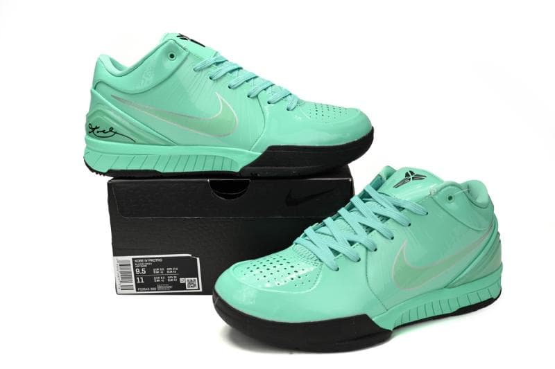 کفش بسکتبال نایکی کوبی 4 رنگ سبزآبی – Nike Kobe 4