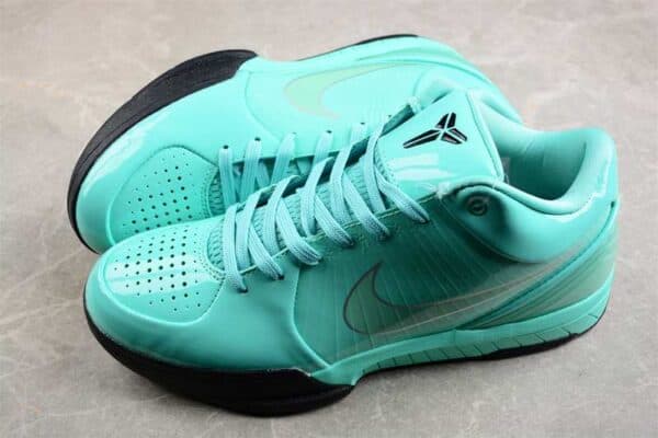 کفش بسکتبال نایکی کوبی 4 رنگ سبزآبی – Nike Kobe 4 — تصویر ۶
