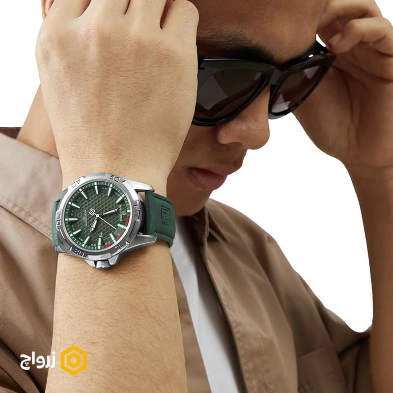 ساعت مردانه ناوی فورس Naviforce SGN8023 – بند سبز — تصویر ۲