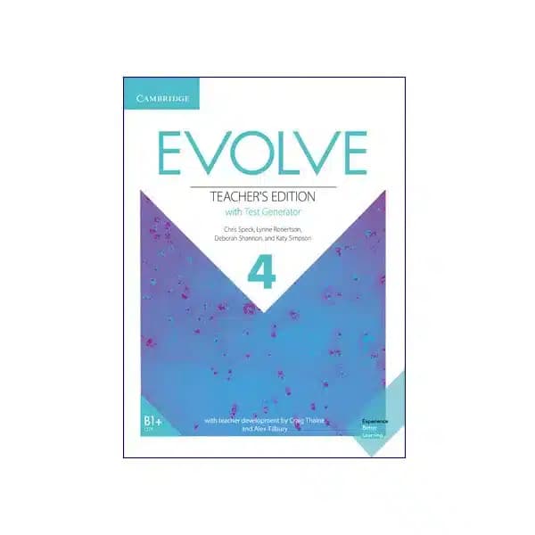 Evolve 4 Teacher’s Edition