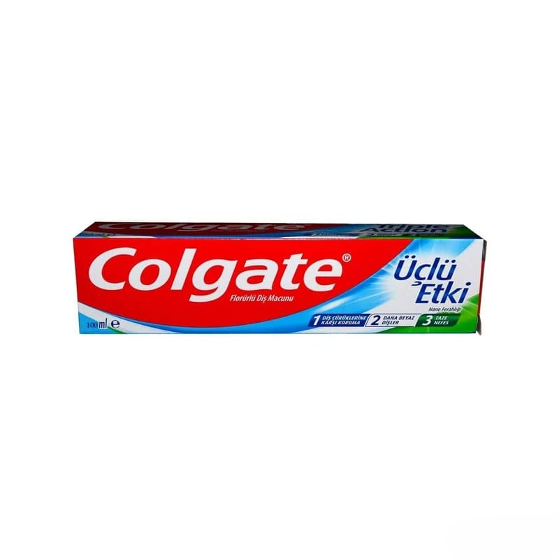 خمیردندان Colgate سه‌گانه با فلوراید
