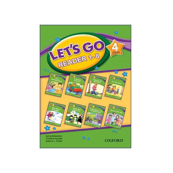 LET’S GO READER PACK 4 (READER 1- 8)