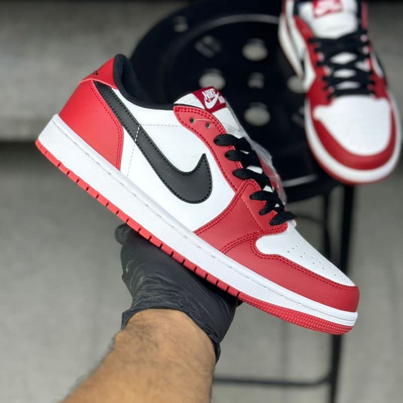 جردن 1 لو شیکاگو NIKE AIR JORDAN 1 LOW CHICAGO