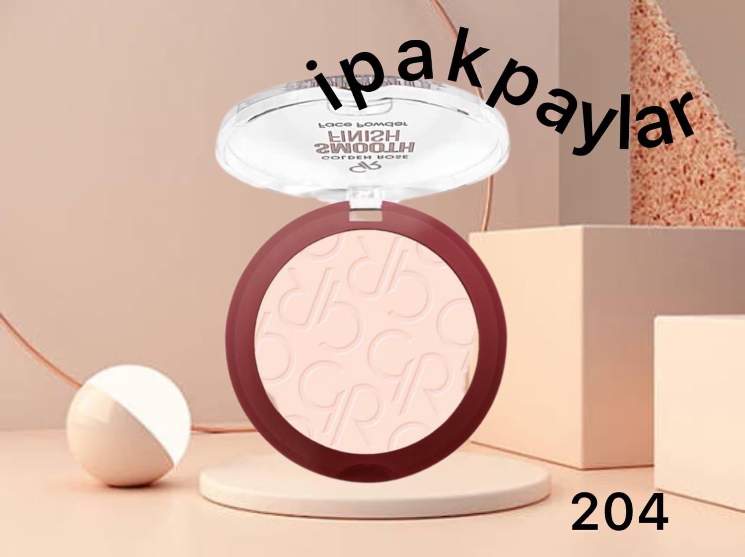 پنکک اسموث گلدن رز شماره 204
