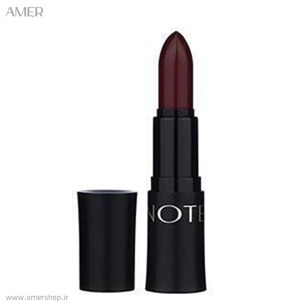 رژلب جامد مات و آبرسان نوت DARK WINE N307