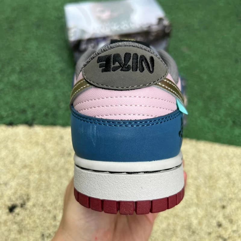 نایک اس بی دانک لو بلک میت Nike sb dunk low black myth Wukong — تصویر ۹