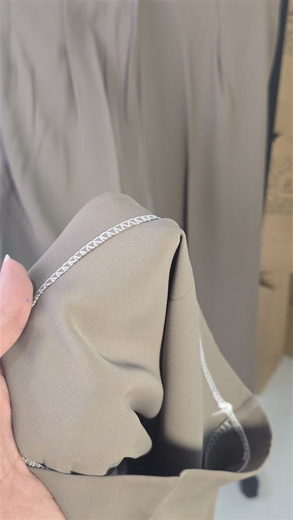 شلوار فول بگ زنانه کرپ سان موکا — تصویر ۵