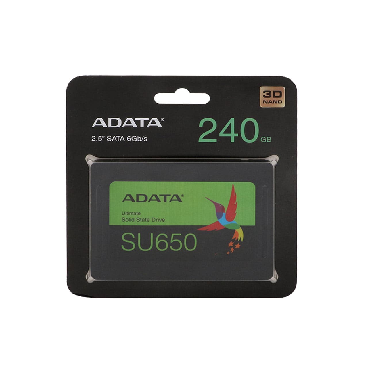 هارد اینترنال ای دیتا SSD مدل SU650 ظرفیت 240GB – مشکی — تصویر ۲
