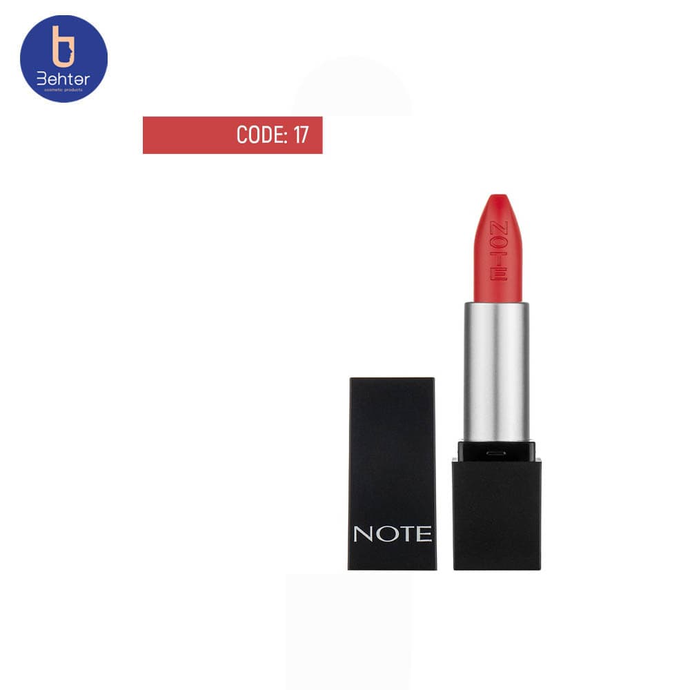 رژلب مت اور نوت DRESS RED 17 — تصویر ۲