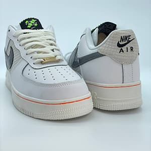 نایک ایرفورس 1 لو وایت پوست مار Nike Air Force 1 Low White Snake Skin — تصویر ۴