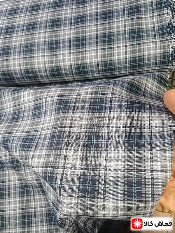 پارچه لینن چهارخانه — تصویر ۳