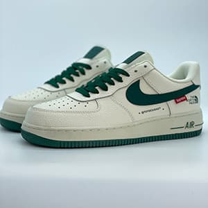 نایک ایرفورس 1 لو سوپریم دارک گرین Nike Air Force 1 Low Supreme Dark Green — تصویر ۳