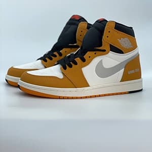 نایک ایرجردن 1 گورتکس لایت کوری Nike Air Jordan 1 GORE-TEX Light Curry — تصویر ۳