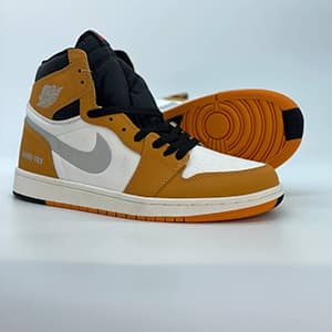 نایک ایرجردن 1 گورتکس لایت کوری Nike Air Jordan 1 GORE-TEX Light Curry
