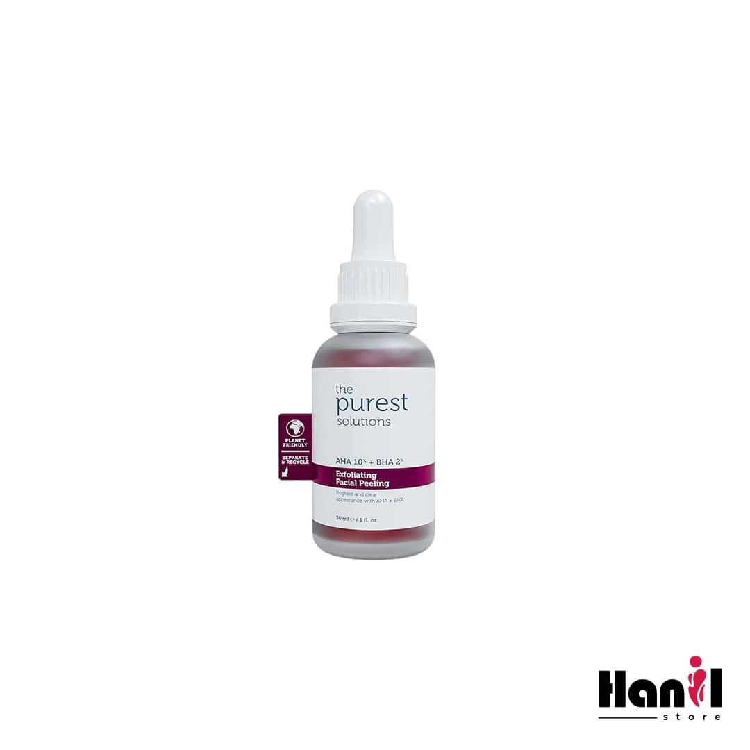 سرم لایه بردار پیورست صورت The Purest Solutions AHA 10% + BAH 2%