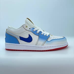 جردن 1 لو یونیورسیتی بلو گرادینت Jordan 1 Low University Blue Gradient — تصویر ۲