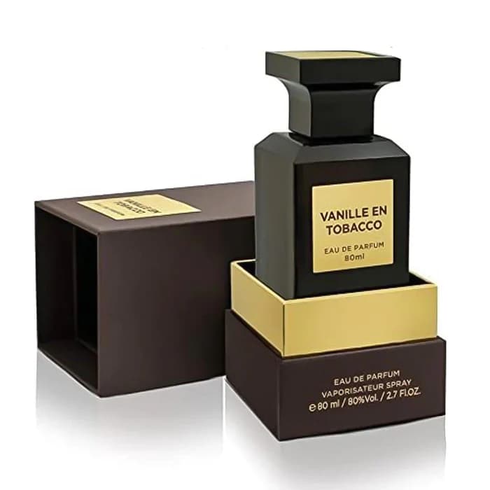 ادکلن فراگرنس ورد وانیل ان تاباکو مردانه (Fragrance World Vanille En Tobacco)