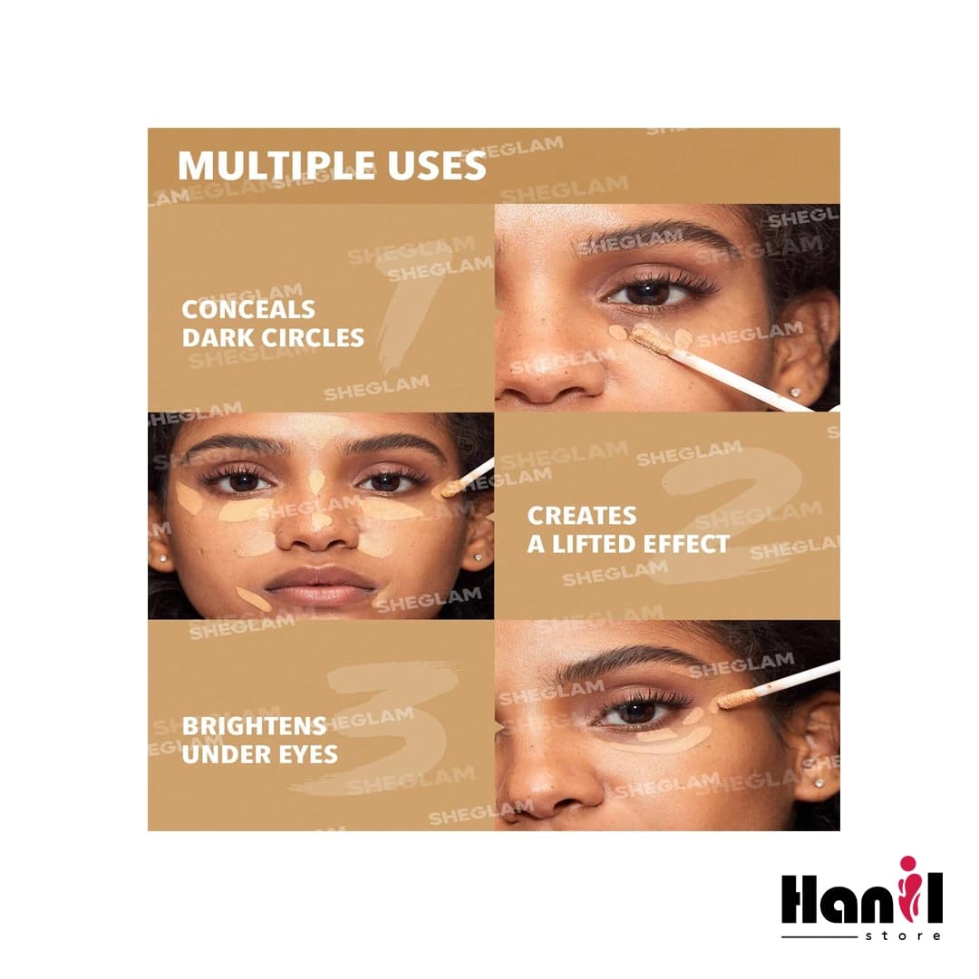 کانسیلر فول کاور 12 ساعته Like Magic Full Coverage Concealer — تصویر ۶