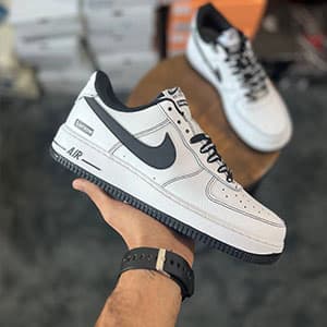 نایک ایرفورس 1 سوپریم بلک Nike Air Force 1 Supreme Black