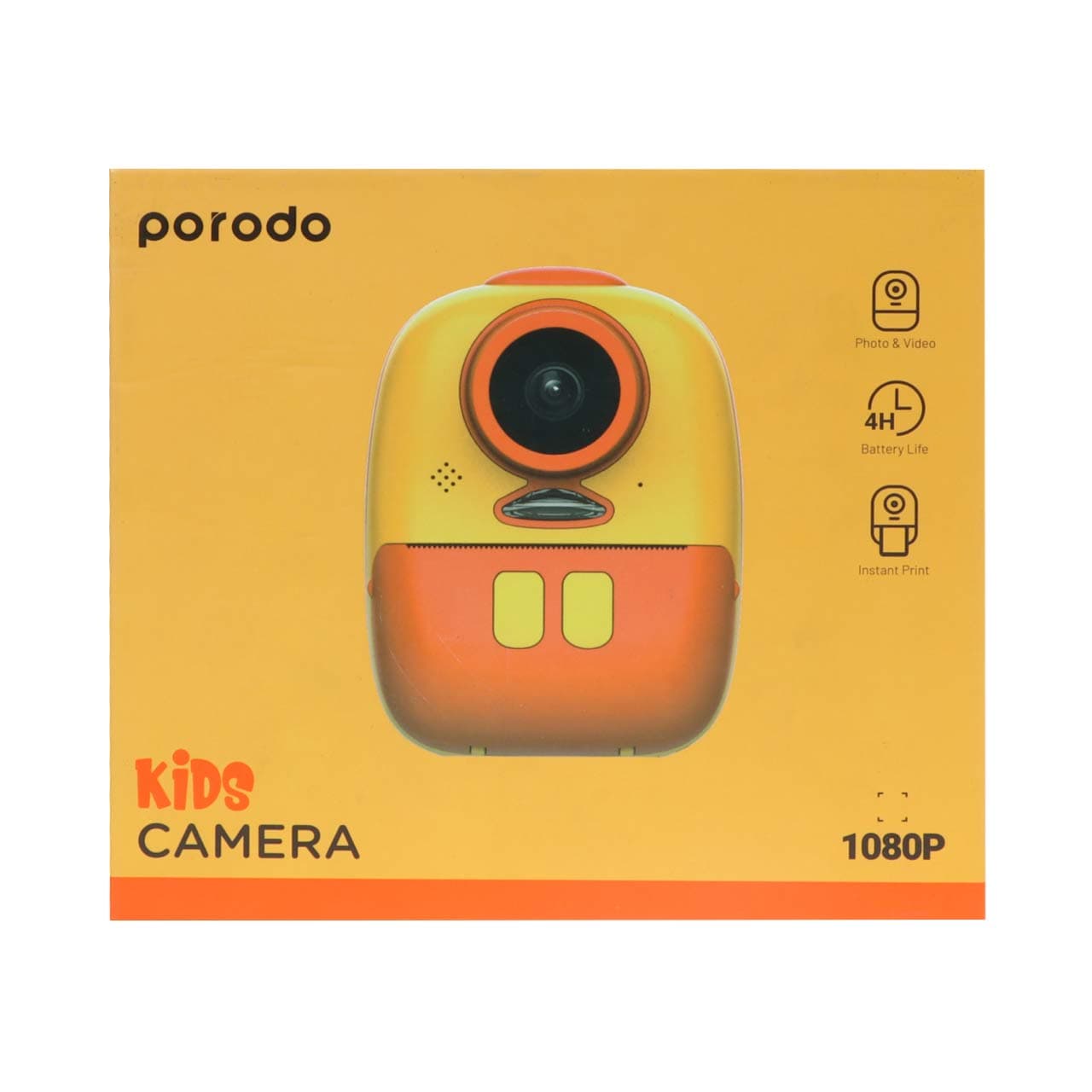 دوربین کودکان با قابلیت چاپ سریع Porodo Kids Camera مدل PD-KDCAM-YL – (گارانتی 24 ماهه ) — تصویر ۴