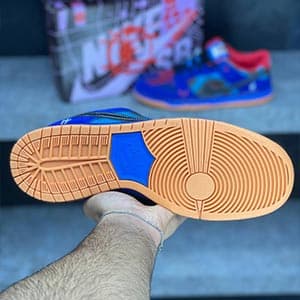 نایک دانک لو اسپایدرمن بلو Nike Dunk Low Spider-Man Blue — تصویر ۸
