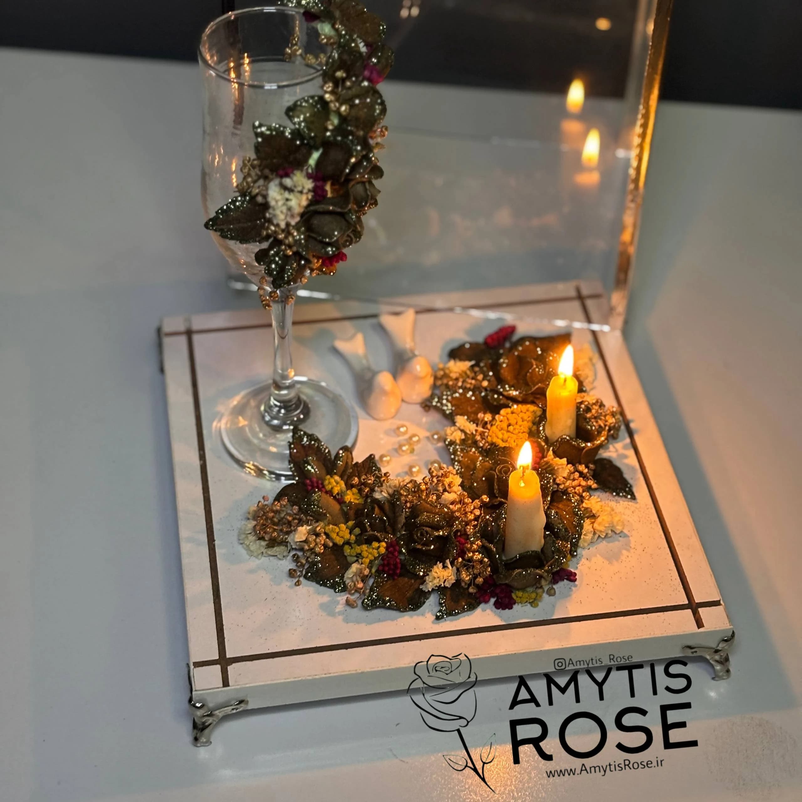 باکس حنا 3003# | آمیتیس رز - Amytis Rose