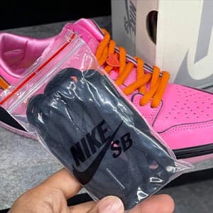 نایک اس بی دانک لو پینک دِ پاورپاف گرلس Nike Sb Dunk Low Pink x The Powerpuff Girls — تصویر ۵