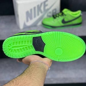 نایک اس بی دانک لو گرین دِ پاورپاف گرلس Nike Sb Dunk Low Green x The Powerpuff Girls — تصویر ۶
