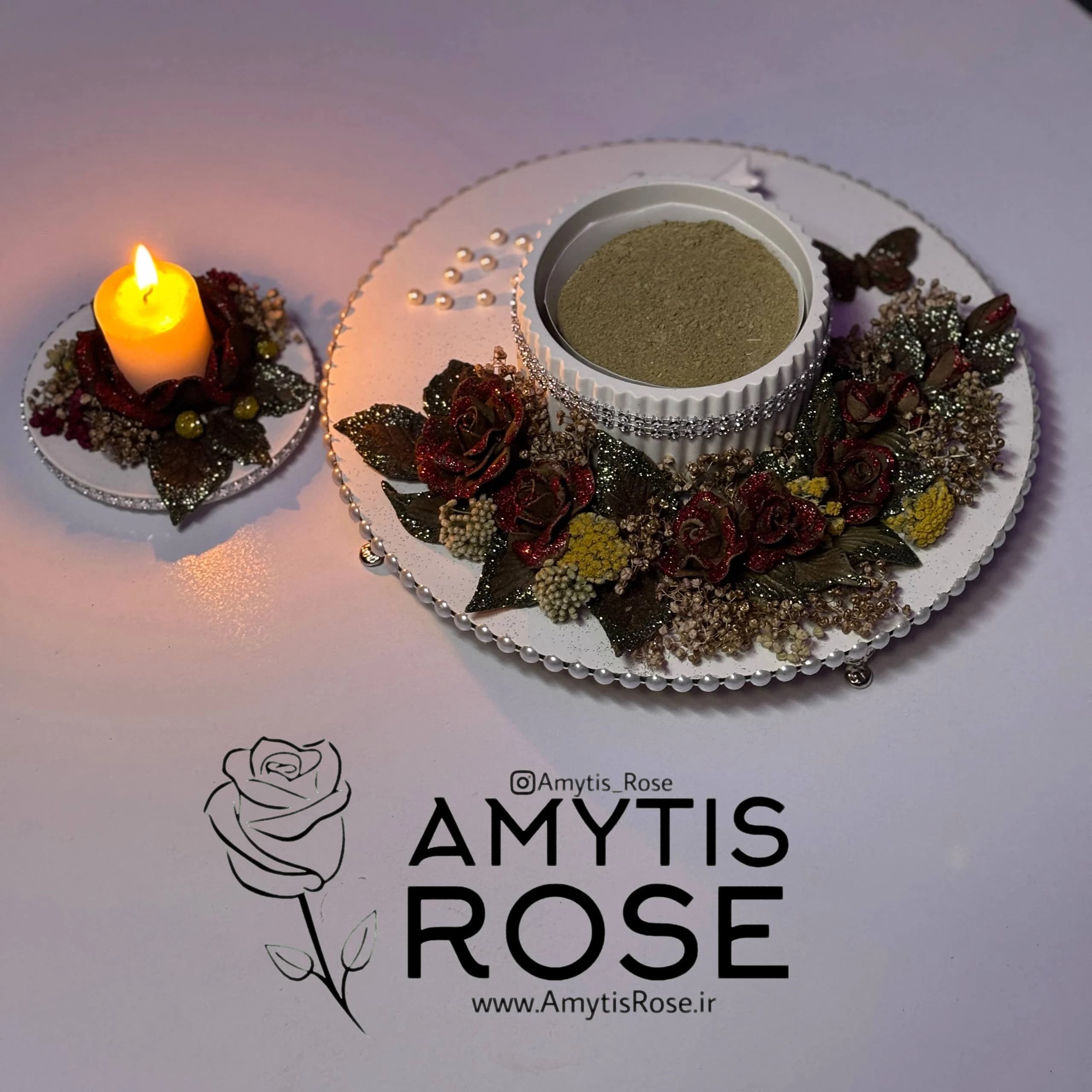 سینی حنا 3001# | آمیتیس رز - Amytis Rose — تصویر ۲